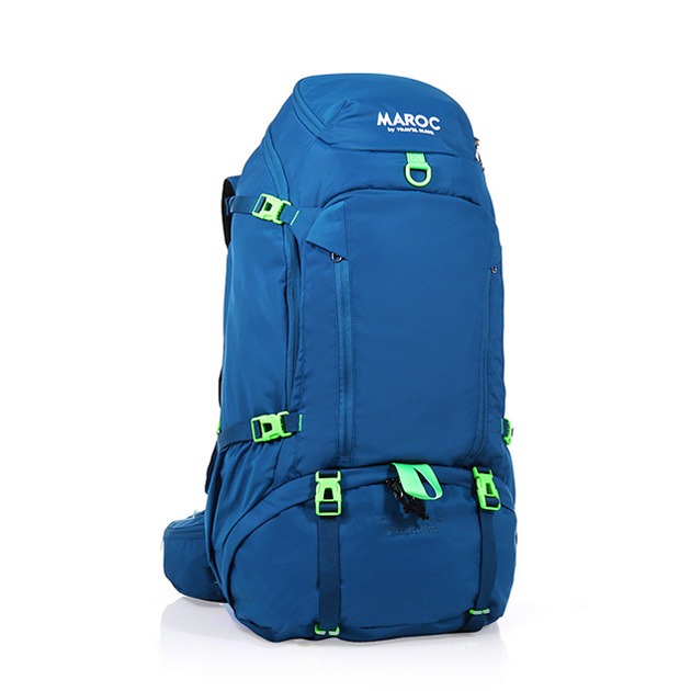MAROC Travel Backpack 45L - Chefchaouen Blue